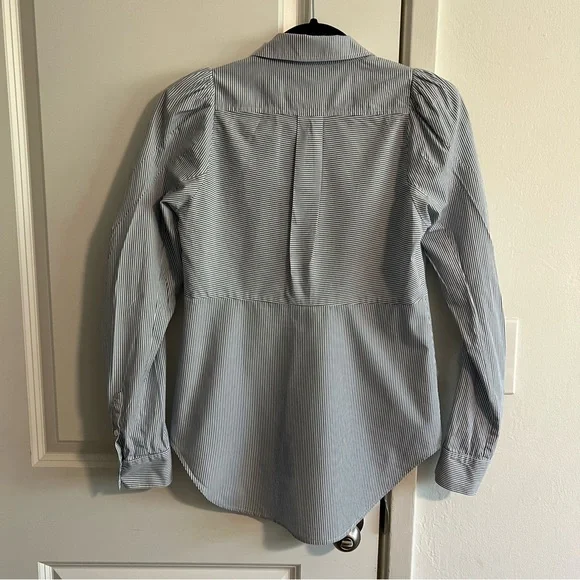 Veronica Beard Canteen Blouse, 4 - Picture 4 of 8